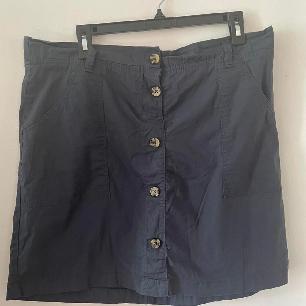 Dash Women's Navy and Blue Skirt